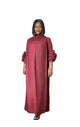 Robe musulmane plissée à fleurs pour femmes, Abaya de Dubaï, Kaftan modeste, Broderie froncée, Robe décontractée, Longueur au sol, Couleur unie, Eid