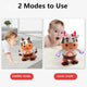 Jouets musicaux en forme de vache pour bébé, avec musique et lumières LED, pour enfant de 6 à 12 mois et 18 mois