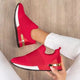 Fellow Canize-Baskets de sport en maille pour femme, chaussures à enfiler pour femme, document solide, chaussures décontractées pour femme, 2022