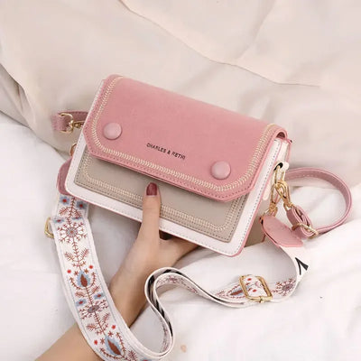 Petit sac à bandoulière de célébrité Internet pour filles, sac à bandoulière polyvalent, contraste Baléares, tendance de la mode, universel, quatre saisons