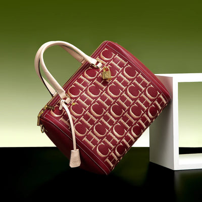 Sac à bandoulière de grande capacité pour femmes, sac à bandoulière Vintage classique avec lettres Design, couleur unie