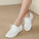 2021 été baskets femmes plate-forme chaussures femme en cuir véritable marche sandales plates pour femmes respirant confort chaussures de vacances