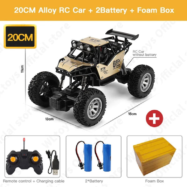ZWN 1:12 / 1:16 4WD voiture RC avec lumières Led 2.4G voitures télécommandées Radio Buggy camions de commande tout-terrain garçons jouets pour enfants