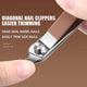 Ensemble d'outils de beauté des ongles en acier inoxydable, coupe-ongles anti-éclaboussures, maison avancée, coupe-ongles spéciaux, nouveau, 4/6