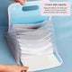 Dossiers de fichiers de poche portables, format lettre A4, document macaron, accordéon, évaluation des irritations, chambre, bureau, rangement à domicile, 13