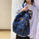 Sac à dos en denim pour hommes et femmes, sac pour ordinateur portable de grande capacité, sac à dos de voyage pour étudiants, nouveau