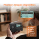 RETEKESS V115 radio Portable am fm radio à ondes courtes mini radio rechargeable avec lecteur MP3, son excellent pour le camping et le cadeau