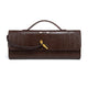 Sac à main de luxe en relief peau de serpent pour femmes, sac à bandoulière de styliste à poignée supérieure, sac à main de soirée en cuir PU, pochette à bandoulière