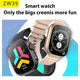 Montre connectée ZW39, moniteur de fréquence cardiaque et de pression artérielle, étanche, écran HD, 2024