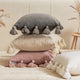 Housse de coussin décorative solide avec glands, taie d'oreiller avec Accent Boho, pour canapé, chambre à coucher, voiture, 1 pièce