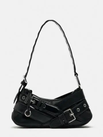 Sac à main rétro en cuir PU pour femmes, fourre-tout initiés, sous les bras, vintage, poignée supérieure, petit sac sous-axillaire féminin