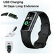 Bracelet de fitness pour femme, montre intelligente étanche pour femme, bracelet de natation, podomètre, tracker de fitness, température Linge, 2024