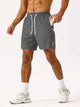 Short d'athlétisme pour hommes avec ceinture extensible à cordon de serrage, séchage rapide, vacances à la plage, loisirs d'été, Sports de Fitness