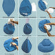 1/2 pièces paresseux canapé couverture solide chaise couvre sans remplissage grand pouf couverture adultes canapé salon chambre Tatami chaise longue