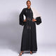 Ensemble 2 pièces Abaya ouvert pour femmes musulmanes, cardigan intérieur imbibé de dubaï, caftan, islam, arabe, robe kimono pour ramadan