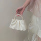 2025 perle sac à main plis nouvelle mode nuage téléphone portable sac à bandoulière messager Mini petit sac Одноп weg ume сумк
