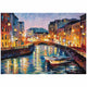 Puzzle de paysage de nuit de Venise pour adultes et enfants, jeux de décoration d'intérieur, sol amusant en famille, jouets, 1000 pièces