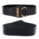 Ceinture Corset artificiel astique Noire pour Femme, Cummerbunds Commandés, Grande Robe, Haute Qualité, Luxe, Environnement, Designer
