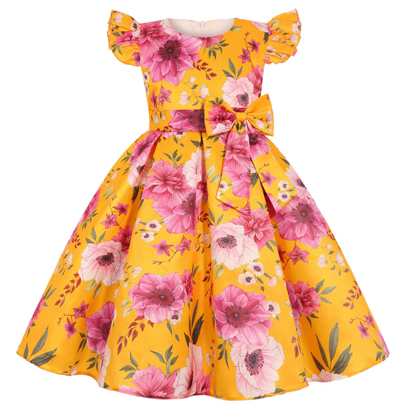 Robe de soirée pour filles, de haute qualité, belle princesse, pour anniversaire, mariage, 2025