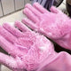 1 paire de gants de vaisselle en Silicone, gants ménagers multifonctionnels, nettoyage de cuisine, isolation thermique, gants magiques