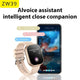 Montre connectée ZW39, moniteur de fréquence cardiaque et de pression artérielle, étanche, écran HD, 2024