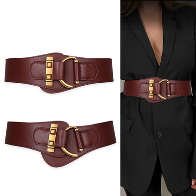 Ceinture Corset artificiel astique Noire pour Femme, Cummerbunds Commandés, Grande Robe, Haute Qualité, Luxe, Environnement, Designer