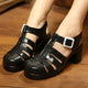 Été femmes nouvelles sandales Transparent talons hauts plate-forme sandale femmes décontracté gelée chaussures dame carré Bling Sandalias Mujer