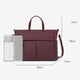 Sac à main pour ordinateur portable 14 pouces, pour les déplacements professionnels, matériaux de qualité supérieure, sac à main pour femme, sac à bandoulière, pour ranger des magazines et un carnet A4