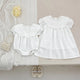 Robe d'été pour sœurs, body pour bébé, robe brodée de fleurs, barboteuse pour bébés filles, tenue pour tout-petits, tenues pour sœurs de famille