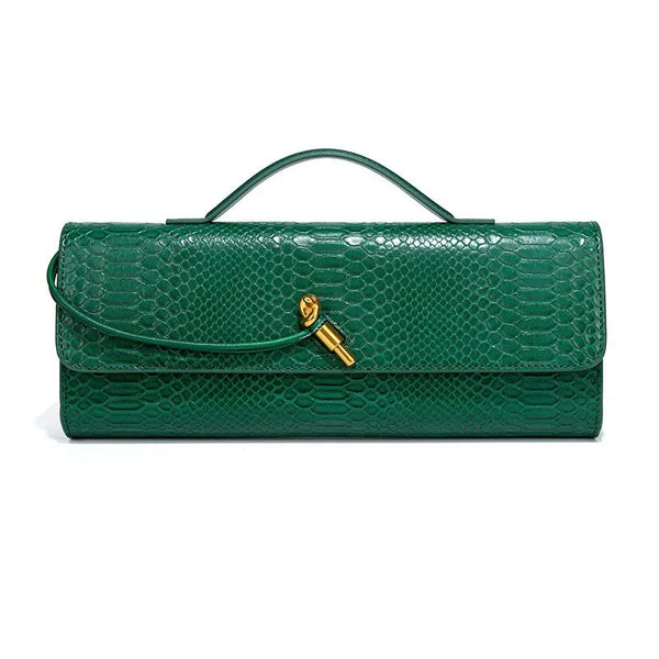 Sac à main de luxe en relief peau de serpent pour femmes, sac à bandoulière de styliste à poignée supérieure, sac à main de soirée en cuir PU, pochette à bandoulière
