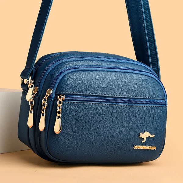 Femmes sac dames marque qualité PU cuir sacs à bandoulière concepteur nouveau Simple messager bandoulière multi-poches sacs à main téléphone portable