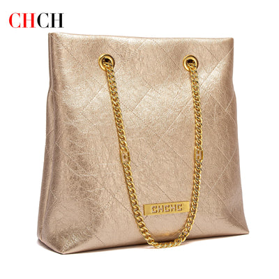 CHCH sac fourre-tout pour femme 2025 nouveau sac à chaîne de haute qualité sac à bandoulière pour femme banlieue d'affaires
