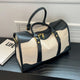 Sac à main de rangement de voyage pour femmes, sac de bagages de Fitness Vintage, sac à bandoulière simple, grand sac en Nylon et cuir PU, 2026 sacs à main
