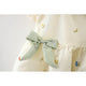 Robe d'été pour petites filles, tenue de princesse élégante en dentelle, manches à volants, douce et mignonne, col de poupée, vêtements pour enfants, A1229