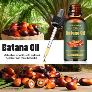 Huile de Batana naturelle pour la croissance des cheveux, huile de Batana Pure, renforce la brillance des cheveux pour femmes, prévient la perte de cheveux, élimine les pointes fourchues, 1/3 pièces