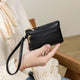 Porte-monnaie à Double fermeture éclair pour femmes, portefeuille de grande capacité, multi-poches, porte-carte de crédit, porte-carte d'identité, Mini sac à main de rangement