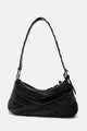 Sac à main rétro en cuir PU pour femmes, fourre-tout initiés, sous les bras, vintage, poignée supérieure, petit sac sous-axillaire féminin