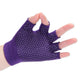 Gants demi-doigt en coton respirant pour femme, anti-ald, yoga, fitness, cyclisme en plein air, vélo, Pilates, sports, pêche