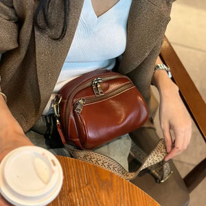Femmes vache en cuir véritable petit sac dames rétro populaire sacs à bandoulière femme luxe concepteur sacs à bandoulière dame peau de vache sac à main