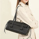2025 nouveau sac à bandoulière en cuir véritable pour femmes grande capacité peau de vache sac à main de luxe longue bande vin rouge Baguette sac femme