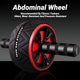 Roue à roulettes Ab pour entraînement de base Abs, équipement de Fitness antidérapant pour gymnastique à domicile, exercice d'entraînement Abdominal pour hommes et femmes