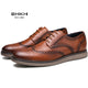 BHKH 2025 automne homme chaussures habillées en cuir véritable à lacets hommes chaussures décontractées intelligent affaires bureau travail chaussures hommes chaussures