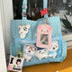 Nouveau mignon main Ulzzang Y2k Ita sac pour les filles grande capacité à la mode à pois toile sac à bandoulière décontracté transport fourre-tout sac