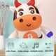 Jouets musicaux en forme de vache pour bébé, avec musique et lumières LED, pour enfant de 6 à 12 mois et 18 mois