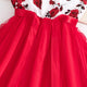 Filles vêtements d'été Style décontracté vêtements volants imprimé fleur nœud papillon fête d'anniversaire robe de concours décontracté vacances élégant