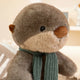 Écharpe de Simulation d'animaux de loutre, 26/40cm, poupées douces, oreiller, jouets, décoration de bureau, de maison, cadeaux d'anniversaire et de noël amusants pour bébé, nouvelle collection