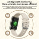 Montre intelligente pour hommes femmes 2025 Bluetooth appel Smartwatch sport Bracelet santé Fitness Tracker IP68 étanche Bracelet intelligent