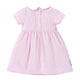 Little maven – robe de plage rose pour filles, imprimé lapin Animal, robes de fête pour enfants de 2 ans, col Peter Pan, robe de fête