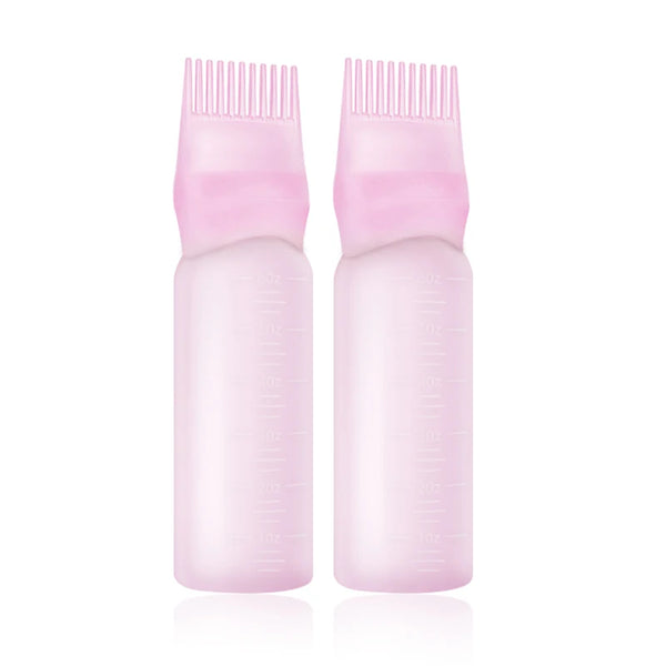 Flcopropriété pulvérisateur applicateur d'huiles essentielles pour la croissance des cheveux, ensemble de peignes de massage du cuir chevelu, outils de soin du cuir chevelu, tous types de cheveux, 1ml, 2 pièces, 3 pièces