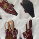 Nouvelles sandales plates pour femmes, chaussures à boucle métallique tendance, chaussures à bout pointu, chaussures peu profondes, sandales slingbacks pour femmes
